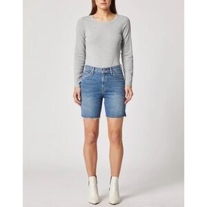 NWT Hudson Hana Biker Denim Shorts